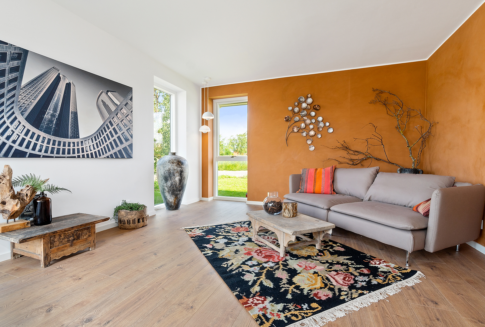 Elegant residential house on the Danish island of Zealand