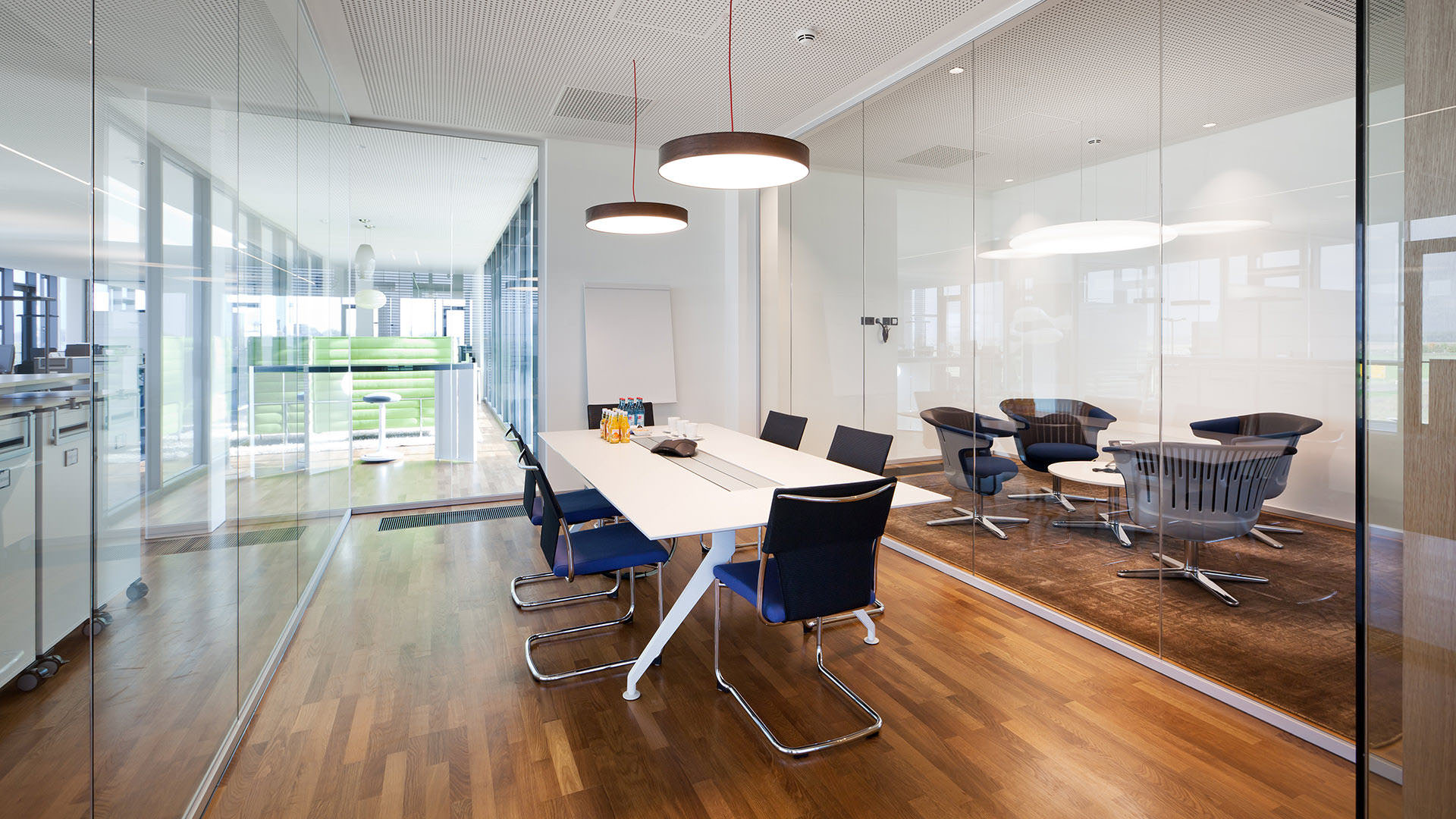 Fine parquet flooring creates a firm foundation in the abstract world of software development