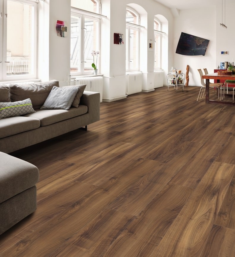  haro laminatboden gran via 4v italienischer nussbaum pore matt int
