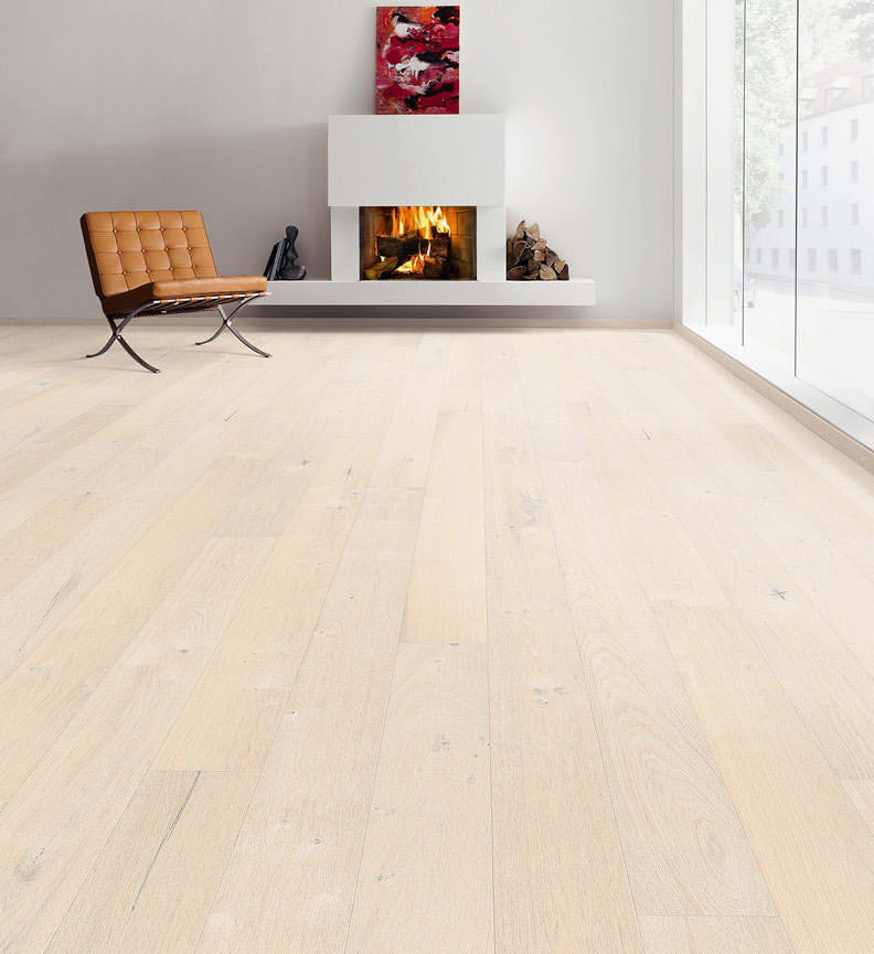 Parkett LA 4V Eiche Puro ice Sauvage struk  QV