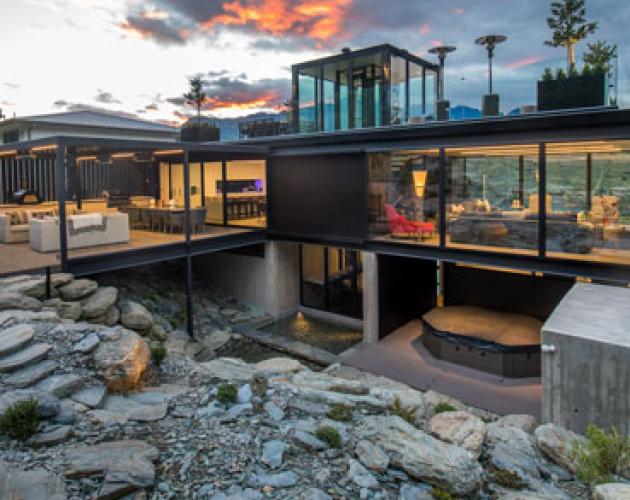 Award-winning holiday home in New Zealand